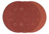 BOSCH Brusný papír C430, balení 6 ks 125 mm, 60/120/240 2608605112
