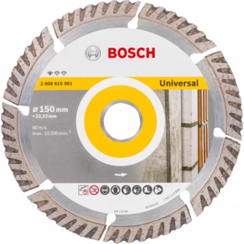 BOSCH Diamantový dělicí kotouč Standard for Universal 230 × 22,23 (balení 10 ks)2608615066 BOSCH Diamantový dělicí kotouč Standard for Universal 230 × 22,23 (balení 10 ks)2608615066