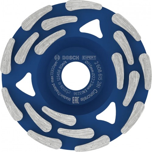 BOSCH Diamantový hrncový kotouč EXPERT Concrete 115 × 22,23 × 5 mm 2608615281 BOSCH Diamantový hrncový kotouč EXPERT Concrete 115 × 22,23 × 5 mm 2608615281