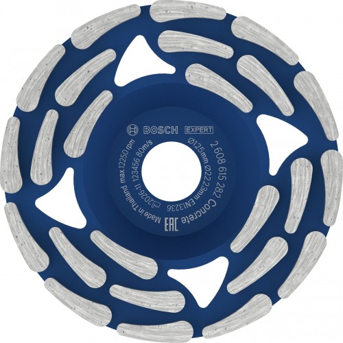 BOSCH Diamantový hrncový kotouč EXPERT Concrete 125 × 22,23 × 5 mm 2608615282 BOSCH Diamantový hrncový kotouč EXPERT Concrete 125 × 22,23 × 5 mm 2608615282