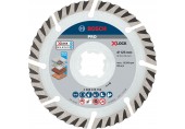 BOSCH Diamantový kotouč PRO Multi Material, 125 x 22,23 mm, X-Lock, 2 ks 2608615286