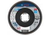 BOSCH Lamelový brusný kotouč PRO X571, lomené provedení, 115 mm, G120, X-Lock 2608619200