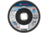 BOSCH Lamelový brusný kotouč PRO X571, lomené provedení, 125 mm, G60, X-Lock 2608619202