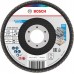 BOSCH Lamelový brusný kotouč X451, 115 × 22,23 mm, G40, T29, 2608626122