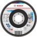 BOSCH Lamelový brusný kotouč X451, 115 × 22,23 mm, G80, T29, 2608626125