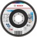 BOSCH Lamelový brusný kotouč X451, 115 × 22,23 mm, G80, T29, 2608626126