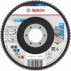 BOSCH Lamelový brusný kotouč X451, 115 × 22,23 mm, G120, T27 2608626135