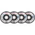 BOSCH Sada lamelových brusných kotoučů X451, 125×22,23 mm,G40; 60; 80; 120, T27 2608626164