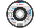 BOSCH Lamelový brusný kotouč X451, 115 × 22,23 mm, G80, T27, 15 ks 2608626173