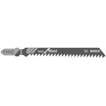 BOSCH Pilový plátek do kmitací pily T 111 C, Basic for Wood 2608630808