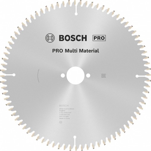 BOSCH Pilový kotouč PRO Multi Material pro okružní pilu, 250 x 30 x 3,2 mm; 80 2608640516