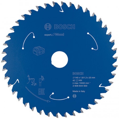 BOSCH Pilový kotouč pro aku pily; Expert for Wood 140x20x1,8/1,3x42T 2608644500