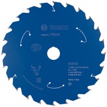 BOSCH Pilový kotouč pro aku pily; Expert for Wood 165x20x1,5/1x24T 2608644507
