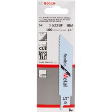 BOSCH Pilový plátek do pily ocasky S 522 BF Flexible for Metal 5ks 2608656011