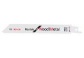 BOSCH Pilový plátek pro ocasky S 922 VF Flexible for Wood and Metal, 5 ks 2608656017