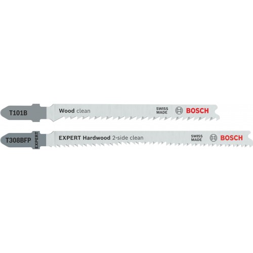 BOSCH Pilové plátky pro přímočaré pily T101B a EXPERT Hardwood 2-side clean T30 2608665462 BOSCH Pilové plátky pro přímočaré pily T101B a EXPERT Hardwood 2-side clean T30 2608665462