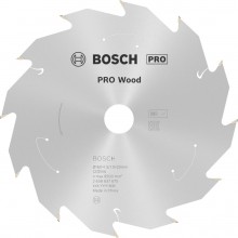 BOSCH Pilový kotouč PRO Wood cordless 160x20/15,875x1,5/1,0x12T 2608837675