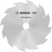 BOSCH Pilový kotouč PRO Wood cordless 160x20/15,875x1,5/1,0x12T 2608837675