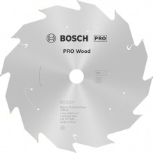 BOSCH Pilový kotouč PRO Wood cordless 165x15,875x1,5/1,0x12T 2608837680