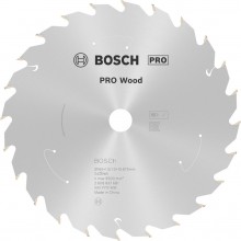 BOSCH Pilový kotouč PRO Wood cordless 165x15,875x1,5/1,0x24T 2608837681