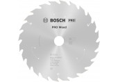 BOSCH Pilový kotouč PRO Wood cordless 165x20x1,5/1,0x24T 2608837685