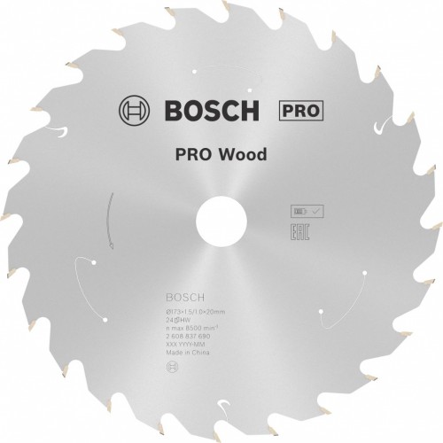 BOSCH Pilový kotouč PRO Wood cordless 173x20x1,5/1,0x24T 2608837690