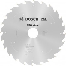 BOSCH Pilový kotouč PRO Wood cordless 190x30x1,6/1,1x24T 2608837708