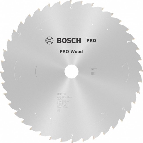 BOSCH Pilový kotouč pro aku pily; Standard for Wood 305x30x2,2/1,6x40T 2608837741
