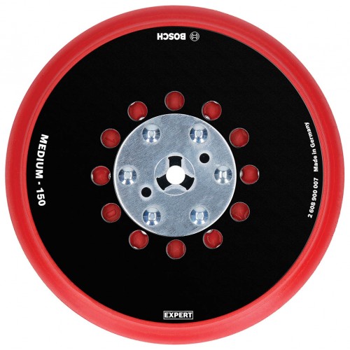BOSCH Podložné brusné talíře EXPERT univerzální multiděrované 150 mm, střední 2608900007