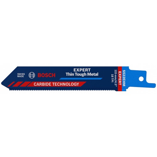 BOSCH Pilový list do pily ocasky EXPERT Thin Tough Metal S 522 EHM, 1 ks 2608900359