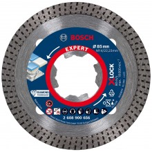 BOSCH Diamantový dělicí kotouč EXPERT HardCeramic X-LOCK 85 × 22,23 × 1,6 × 7 mm 2608900656