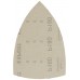 BOSCH Brusná mřížka EXPERT M480 pro multifunkční pily 100 × 150 mm, G 180, 10 ks 2608900729