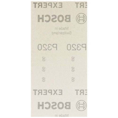BOSCH Brusná mřížka EXPERT M480 pro vibrační brusky 93 × 186 mm, G 320, 50 ks 2608900759