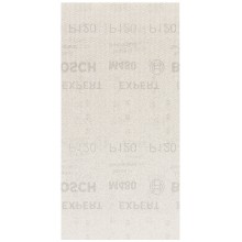 BOSCH Brusné mřížky EXPERT M480 pro vibrační brusky 115 × 230 mm, P120, 10 ks 2608900763