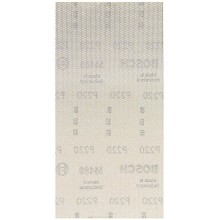 BOSCH Brusná mřížka EXPERT M480 pro vibrační brusky 115 × 230 mm, G 220, 10 ks 2608900766