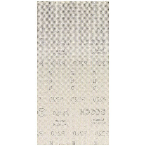 BOSCH Brusná mřížka EXPERT M480 pro vibrační brusky 115 × 230 mm, G 220, 10 ks 2608900766