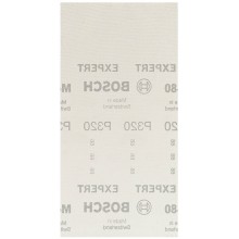 BOSCH Brusná mřížka EXPERT M480 pro vibrační brusky 115 × 230 mm, G 320, 10 ks 2608900768