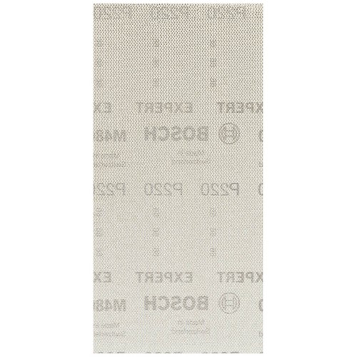 BOSCH Brusná mřížka EXPERT M480 pro vibrační brusky 115 × 230 mm, G 220, 50 ks 2608900773