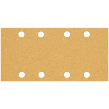 BOSCH Brusné papíry EXPERT C470 s 8 otvory pro vibrační brusky 93 × 186 mm, P60, 10 ks 2608900854