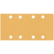 BOSCH Brusné papíry EXPERT C470 s 8 otvory pro vibrační brusky 93 × 186 mm, P120, 10 ks 2608900856