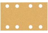 BOSCH Brusné papíry EXPERT C470 s 8 otvory pro vibrační brusky 80 × 133 mm, P60, 10 ks 2608900878