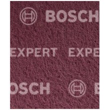 BOSCH Podložka z rouna pro ruční broušení EXPERT N880, 115 × 140 mm, velmi jemná A, 2 ks 2608901220