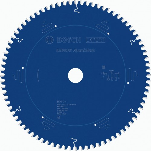 BOSCH EXPERT Pilový kotouč Aluminium pro okružní pilu, 254×2,4/1,8×25,4mm, T80 2608902243 BOSCH EXPERT Pilový kotouč Aluminium pro okružní pilu, 254×2,4/1,8×25,4mm, T80 2608902243