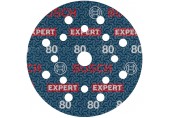 BOSCH Brusný kotouč EXPERT O780 s fólií, 125 mm, G80, 6ks 2608902400