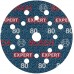 BOSCH Brusný kotouč EXPERT O780 s fólií, 125 mm, G80, 6ks 2608902400