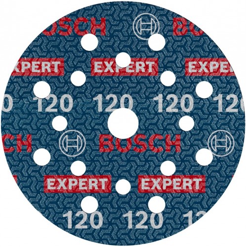 BOSCH Brusný kotouč EXPERT O780 s fólií, 125 mm, G120, 6ks 2608902401