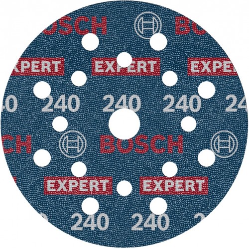 BOSCH Brusný kotouč EXPERT O780 s fólií, 125 mm, G240, 6ks 2608902404