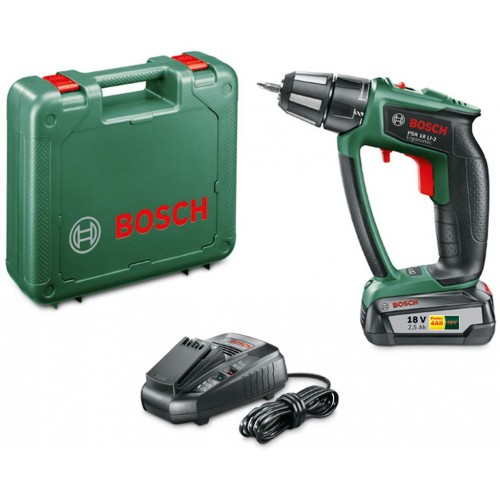 BOSCH PSR 18 LI-2 Ergonomic (1 x 2,5 Ah) Aku šroubovák 06039B0100 BOSCH PSR 18 LI-2 Ergonomic (1 x 2,5 Ah) Aku šroubovák 06039B0100