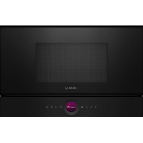 Bosch Serie 8, Vestavná mikrovlnná trouba, Černá BFR7221B1