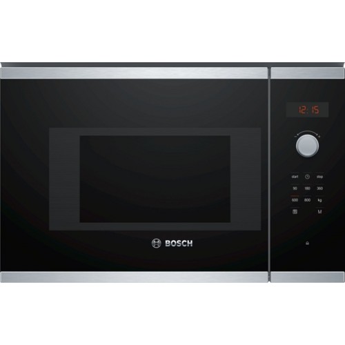 Bosch Serie 4, Vestavná mikrovlnná trouba, nerez BFL523MS0